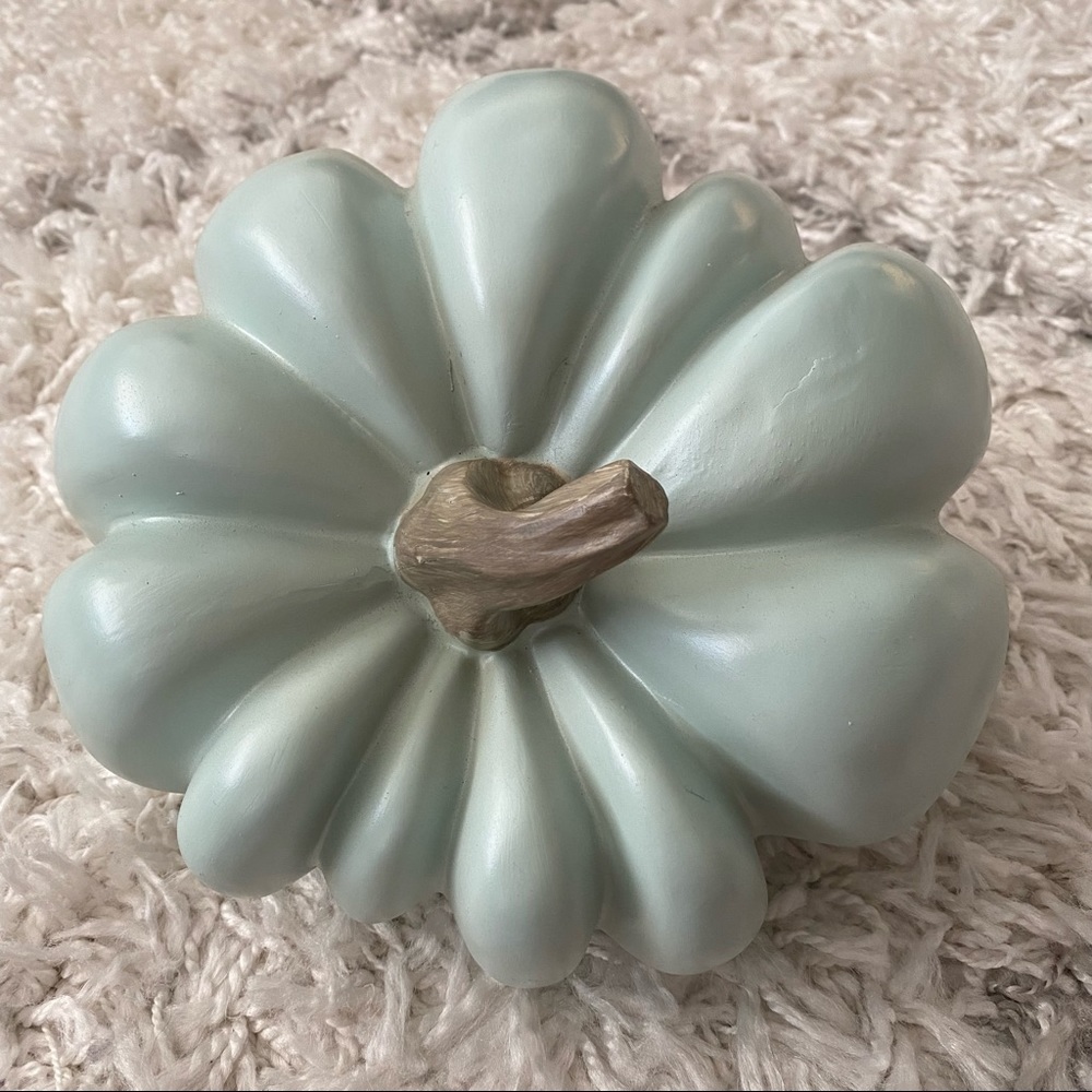 Pumpkin Decor - Mint Green